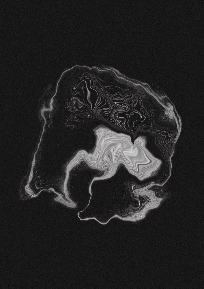 Redemoinho cinzento dinâmico de Amy Louise Baker