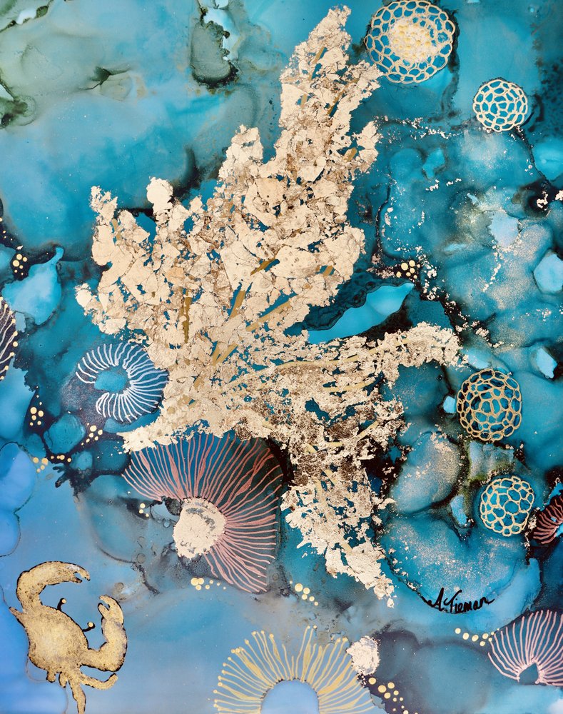 Profundezas do Oceano Dourado de Amy Tieman