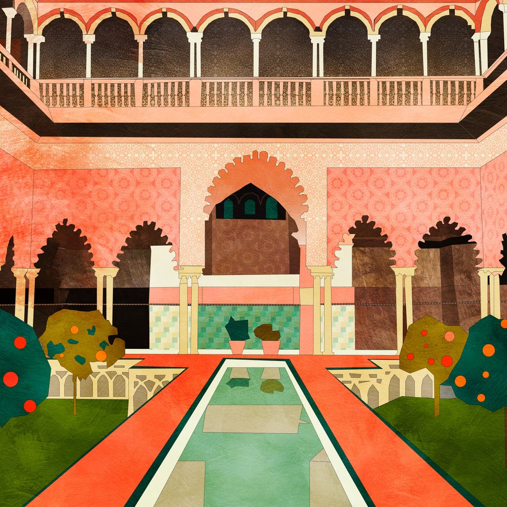 Alhambra, Granada, Espanha de Ana Rut Bre