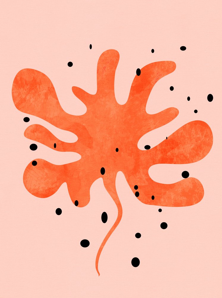 Cópia da aquarela «Miro Shapes» de Ana Rut Bre