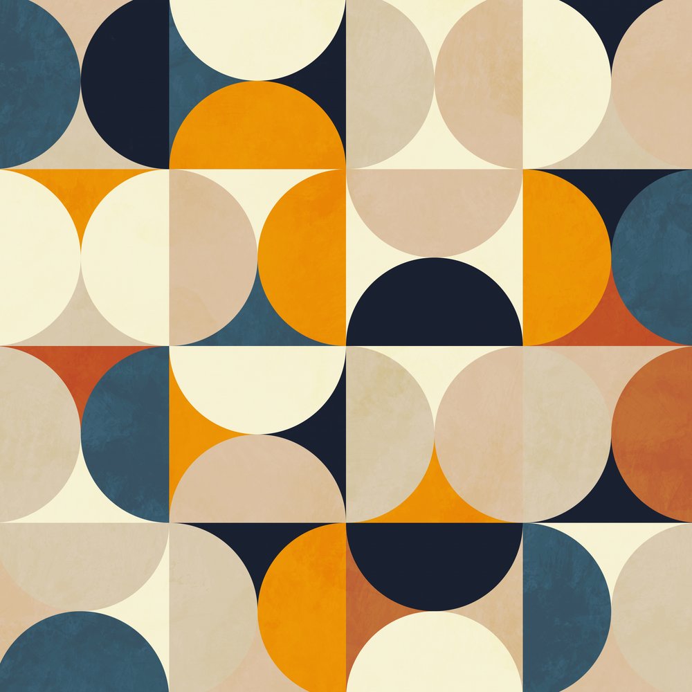 Geometry New12 Azul Claro de Ana Rut Bre