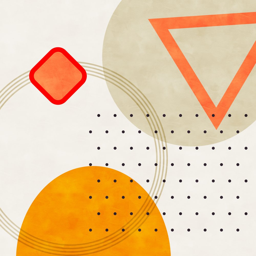 Geometria Bauhaus Média 3 de Ana Rut Bre