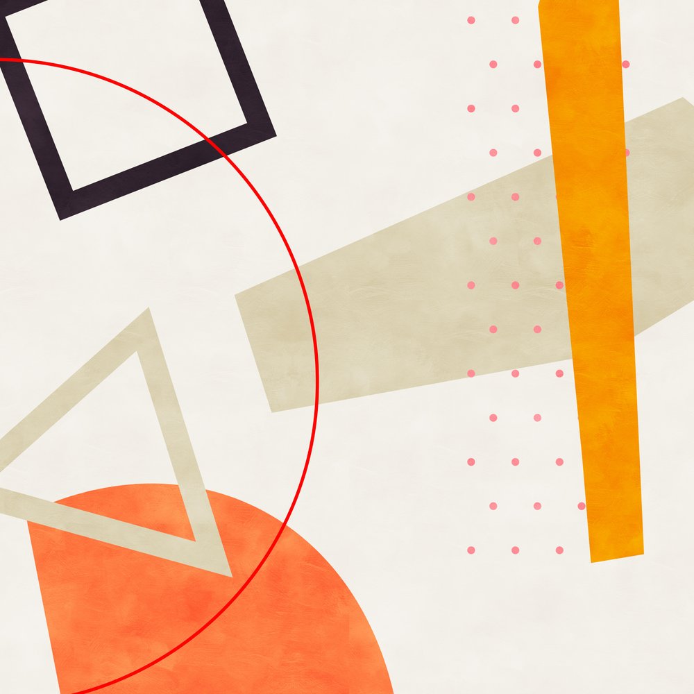 Geometria Bauhaus Média 6 de Ana Rut Bre