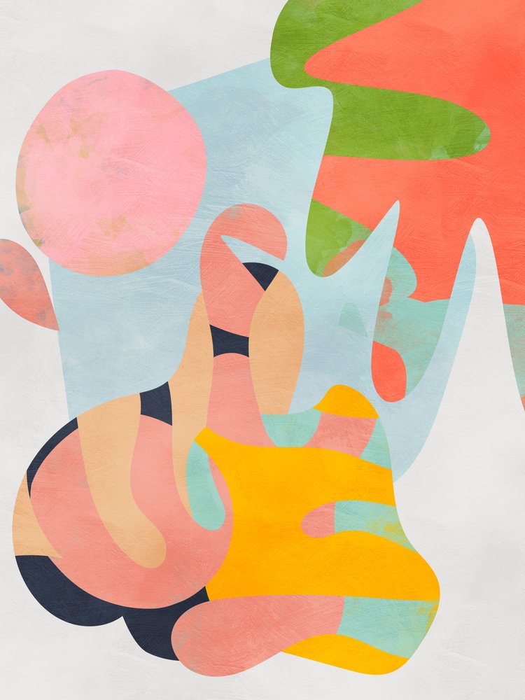 Recorte em tons pastel de Ana Rut Bre