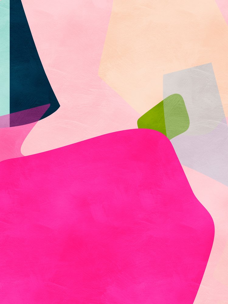 Forma em rosa pastel de Ana Rut Bre