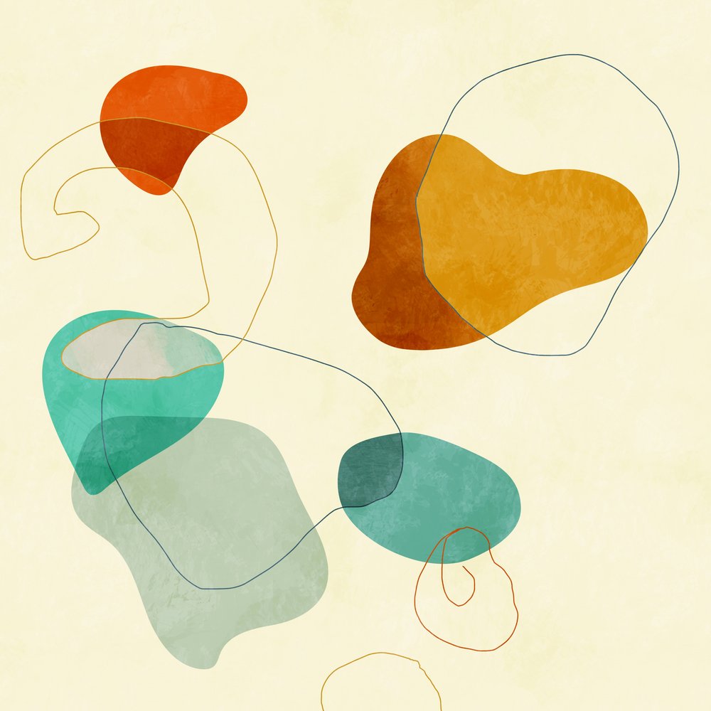 Formas e linhas 3 de Ana Rut Bre