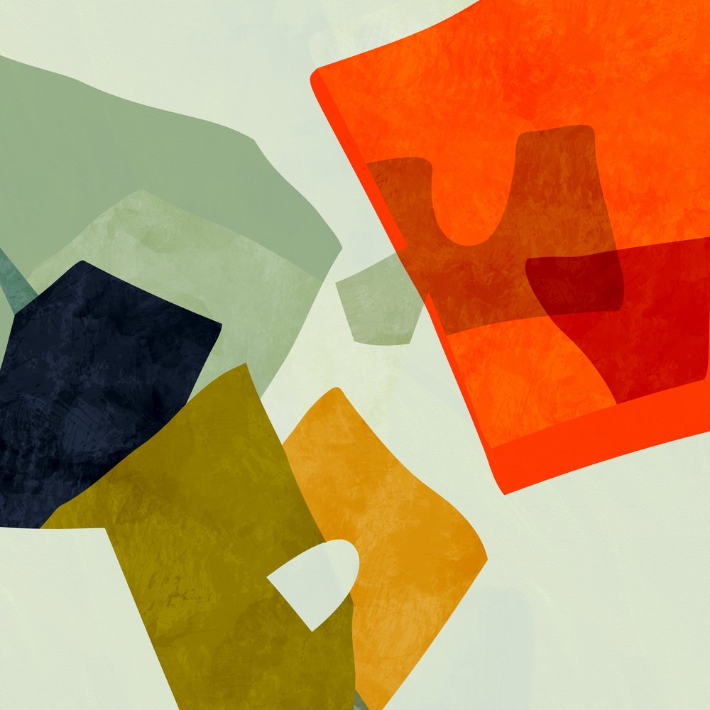 Formas e linhas 6 de Ana Rut Bre