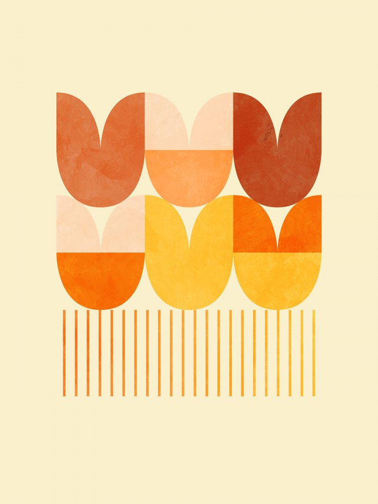 Primavera Mid Rhapsody Laranja 1 de Ana Rut Bre