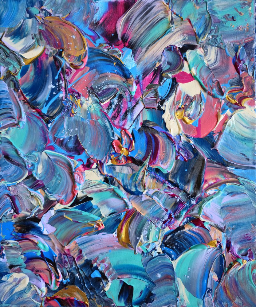 Espirais abstratas vibrantes de Anastasiya Devochkina