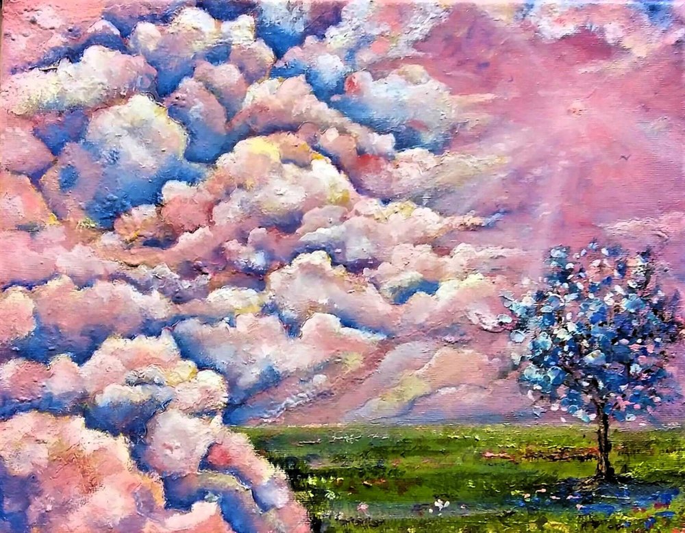Céu Rosa, Árvore Azul de Anda Bieza