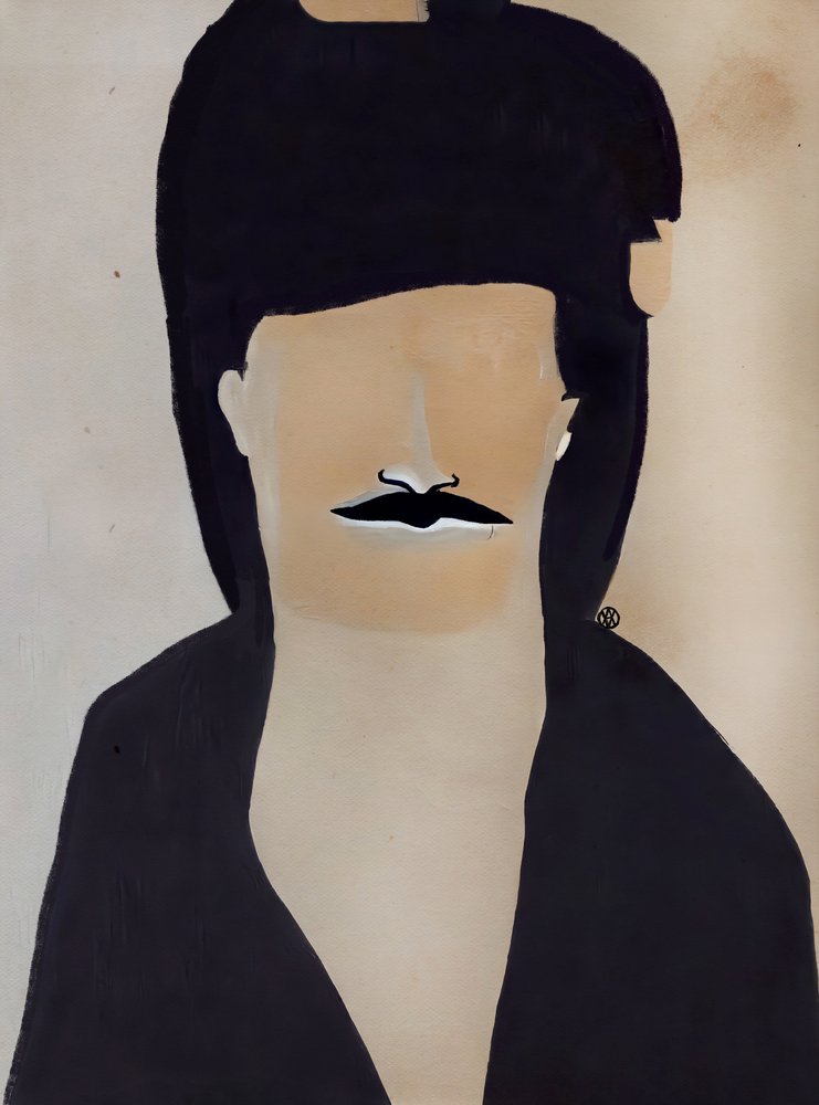 Resumo: Homem com bigode de André Viana