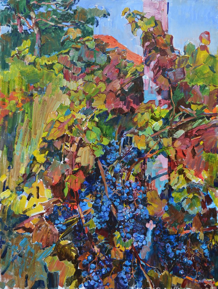Vinha outonal vibrante de Andrii Kutsachenko