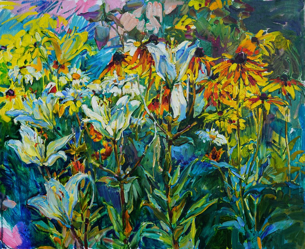 Jardim de Verão Vibrante de Andrii Kutsachenko