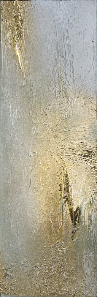 Textura abstrata dourada de Anete Purina-Purite
