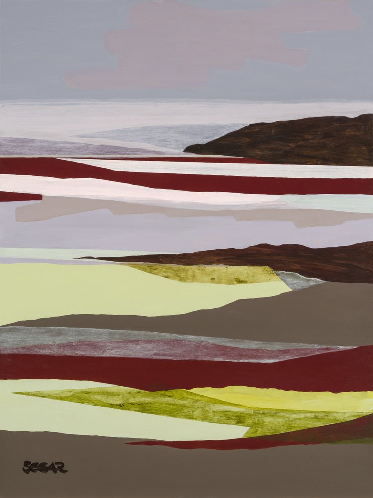 Paisagem abstrata serena de Angela Seear
