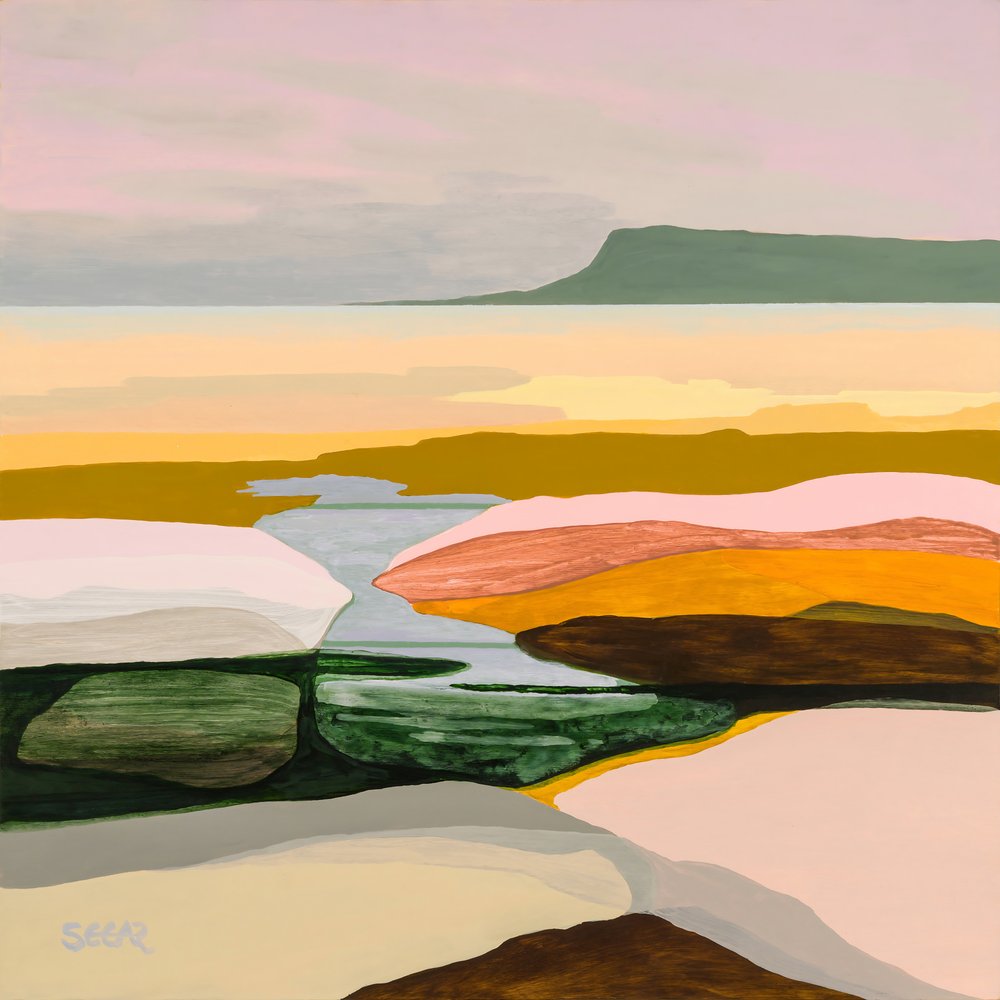Paisagem abstrata serena de Angela Seear