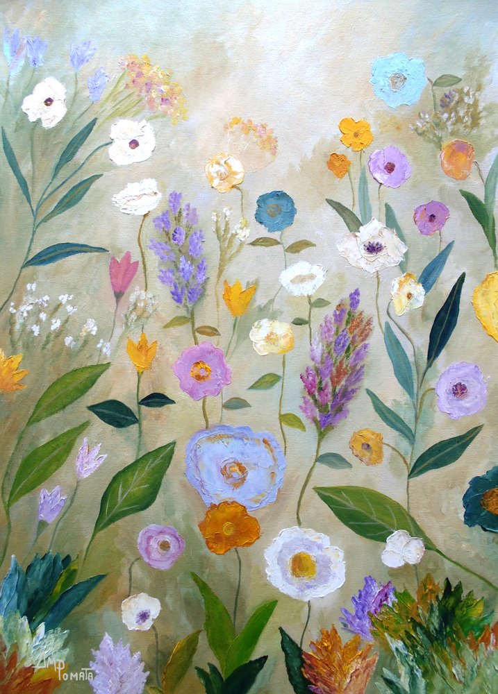 Jardim de Flores Fantasioso de Angeles M. Pomata