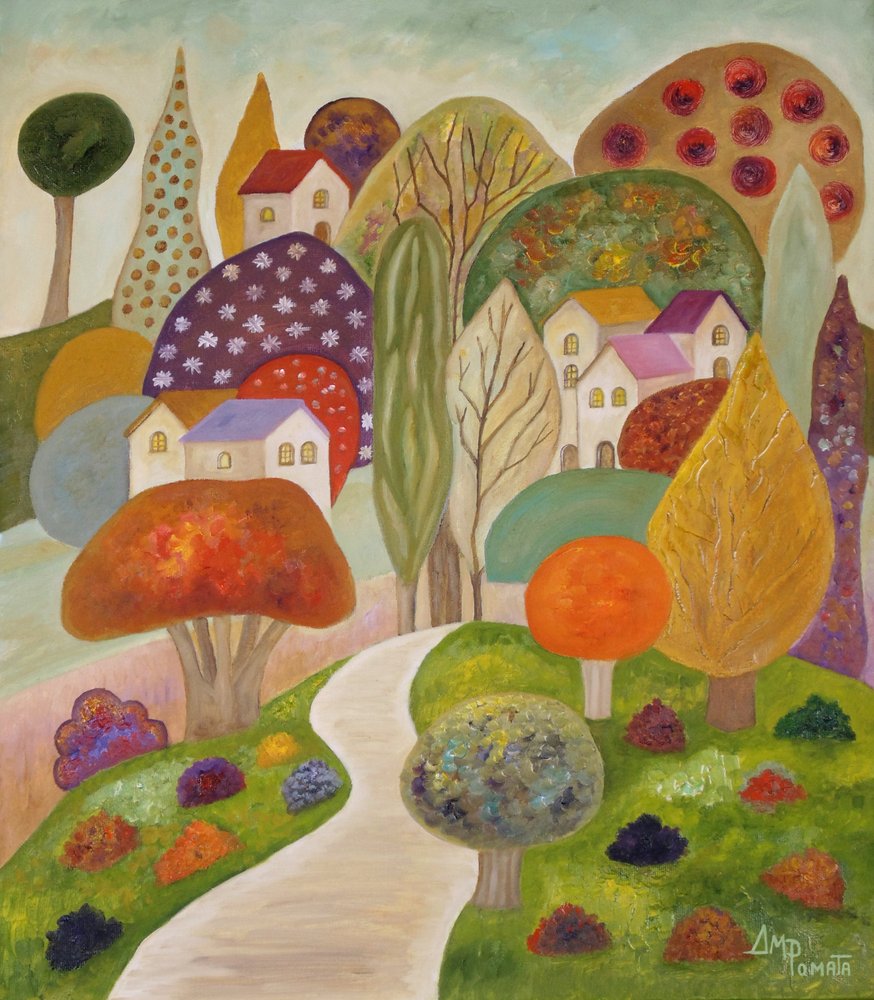 Caminho da Aldeia Fantasiosa de Angeles M. Pomata