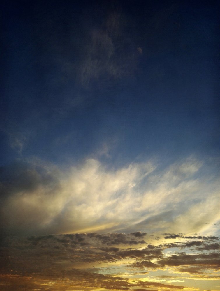 Céu crepuscular colorido de Angelo Cerantola