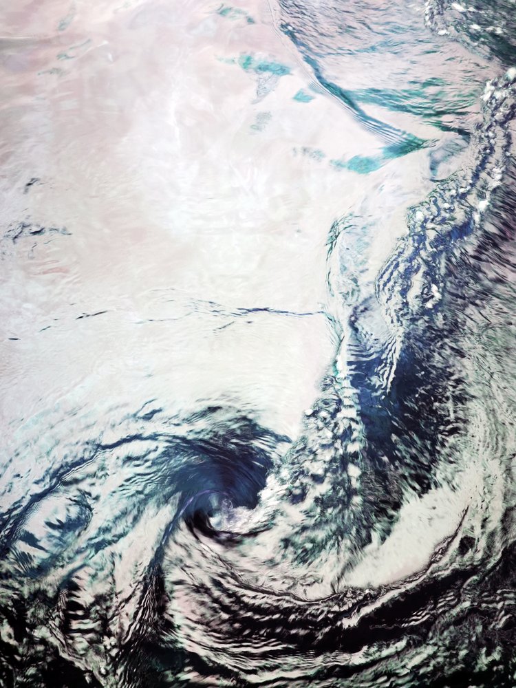 O Oceano Ártico em turbulência de Angelo Cerantola