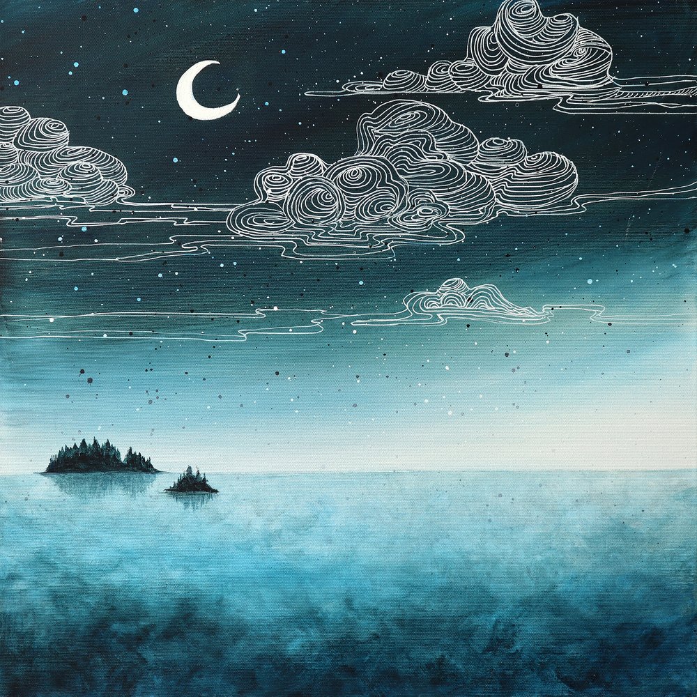 Noite na Ilha ao Luar de Ania Witwitzka