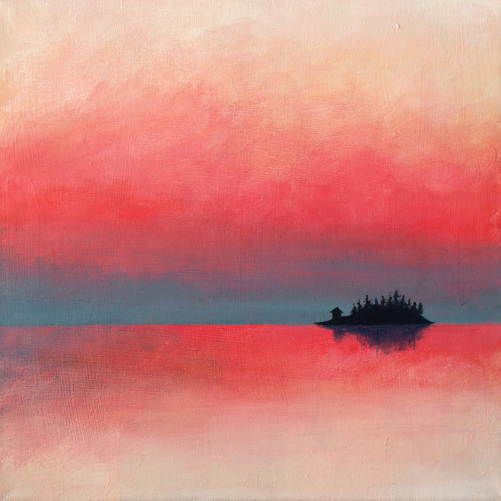 Pôr-do-sol na Ilha Serena de Ania Witwitzka