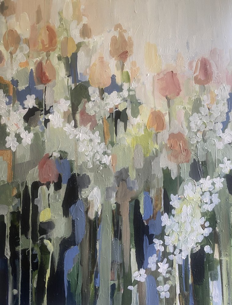 O Jardim em Tons Pastel Floresce de Anna-Karin Bergius