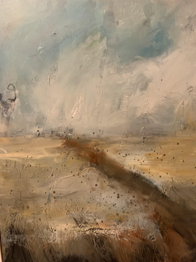 Paisagem abstrata serena de Anna-Karin Bergius