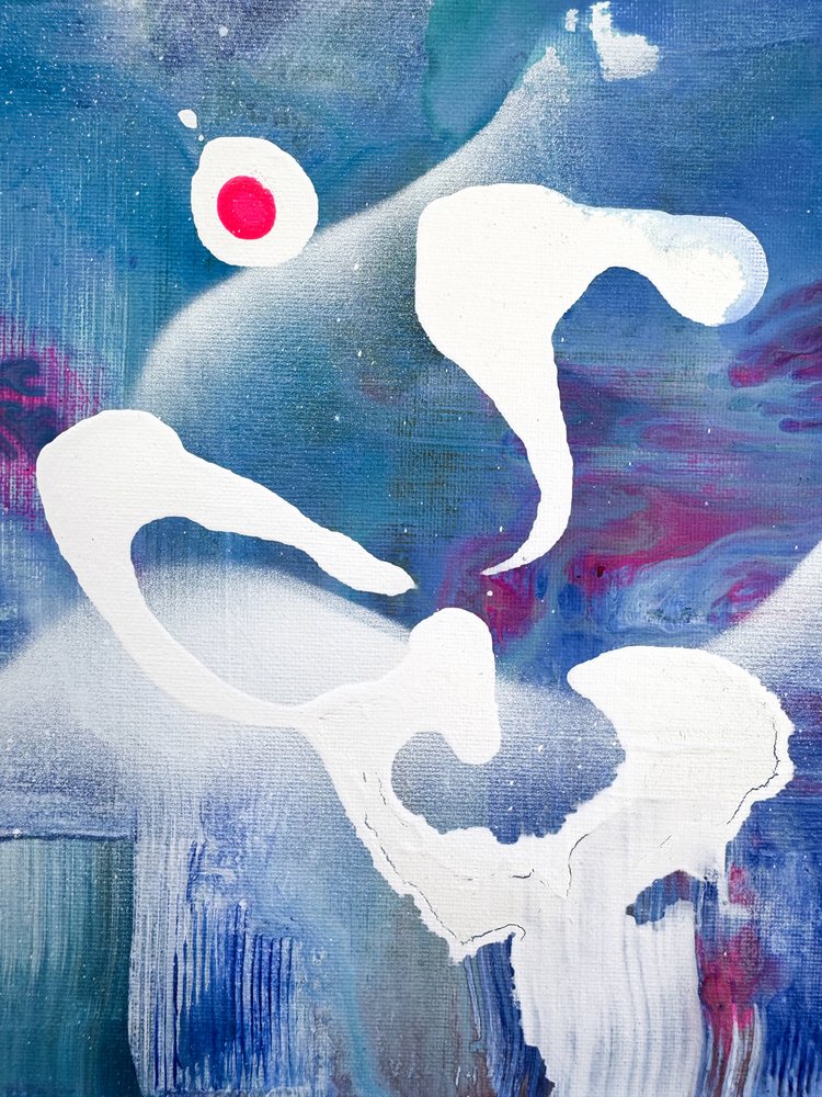 Abstração do Olho Cósmico de Anna Viklund