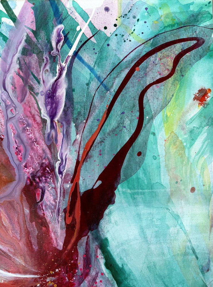 Florescimento Floral Vibrante de Anna Viklund