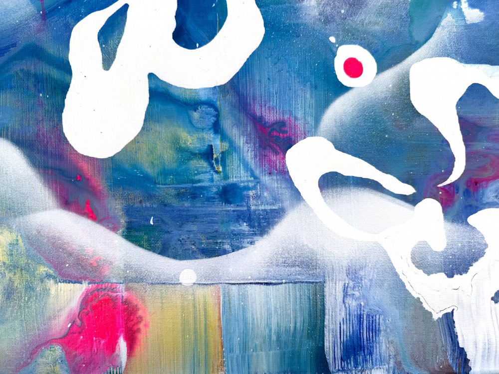 Abstrato fluido e vibrante de Anna Viklund