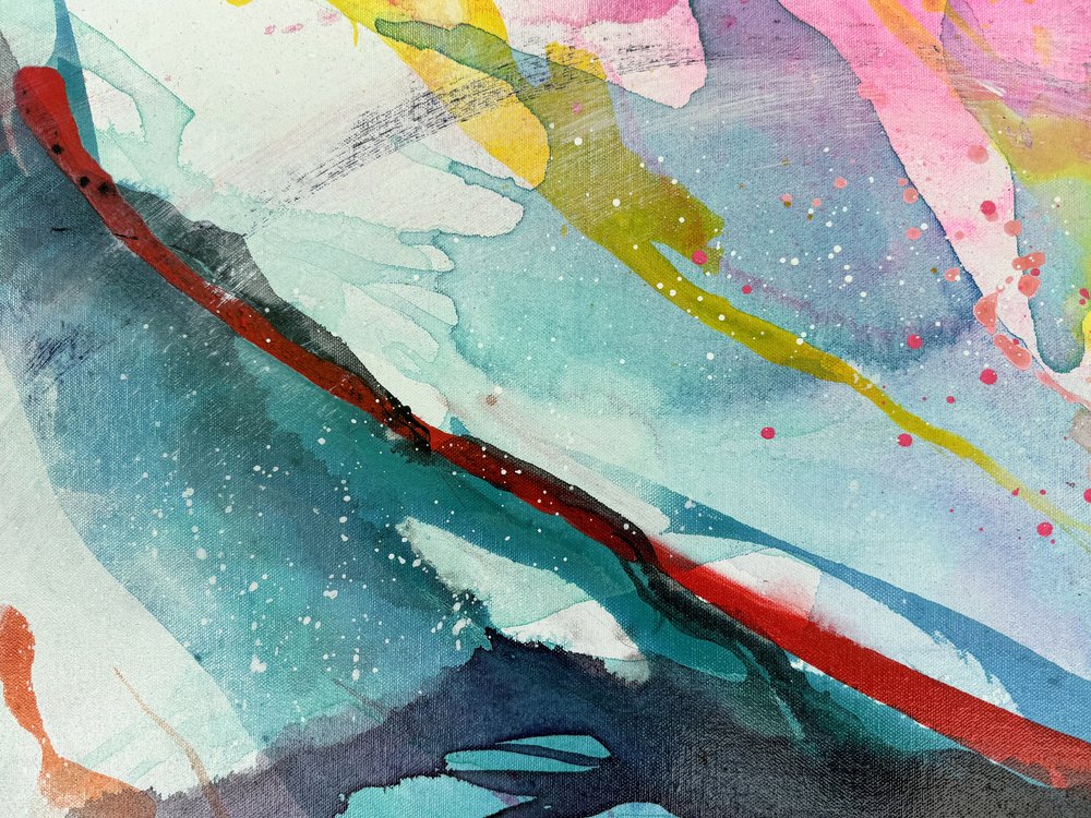 Cores vivas e fluidas de Anna Viklund