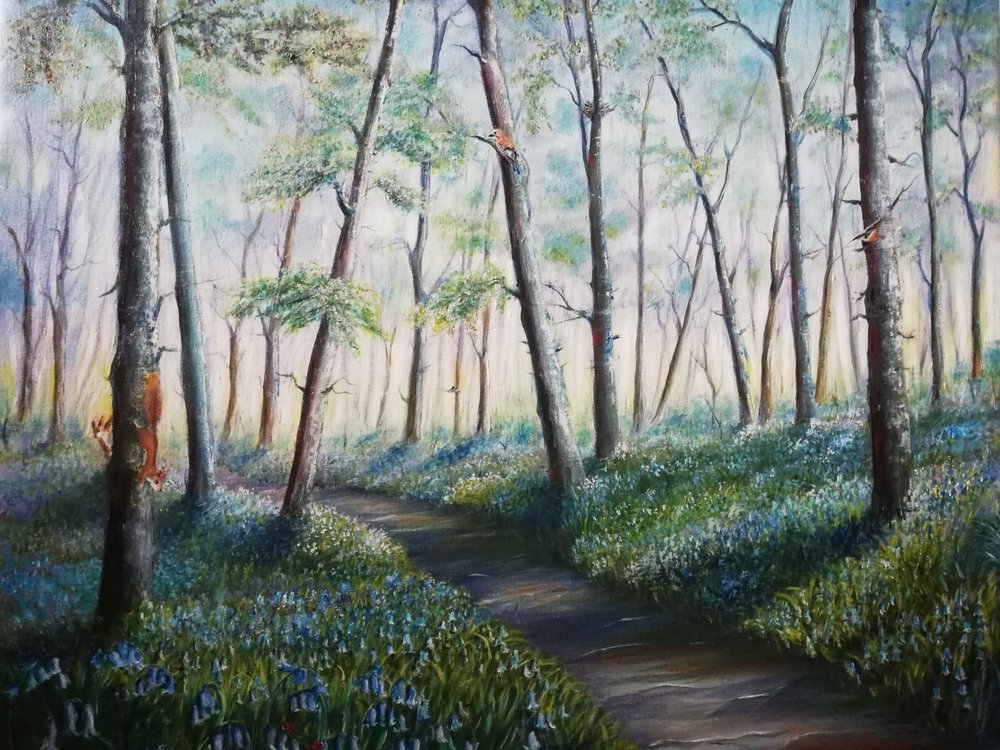 Caminho pela Floresta das Campânulas de Annette Armitage