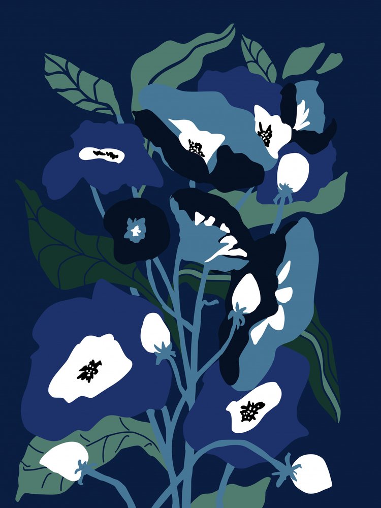 Deep Blue Botanicals de Annick