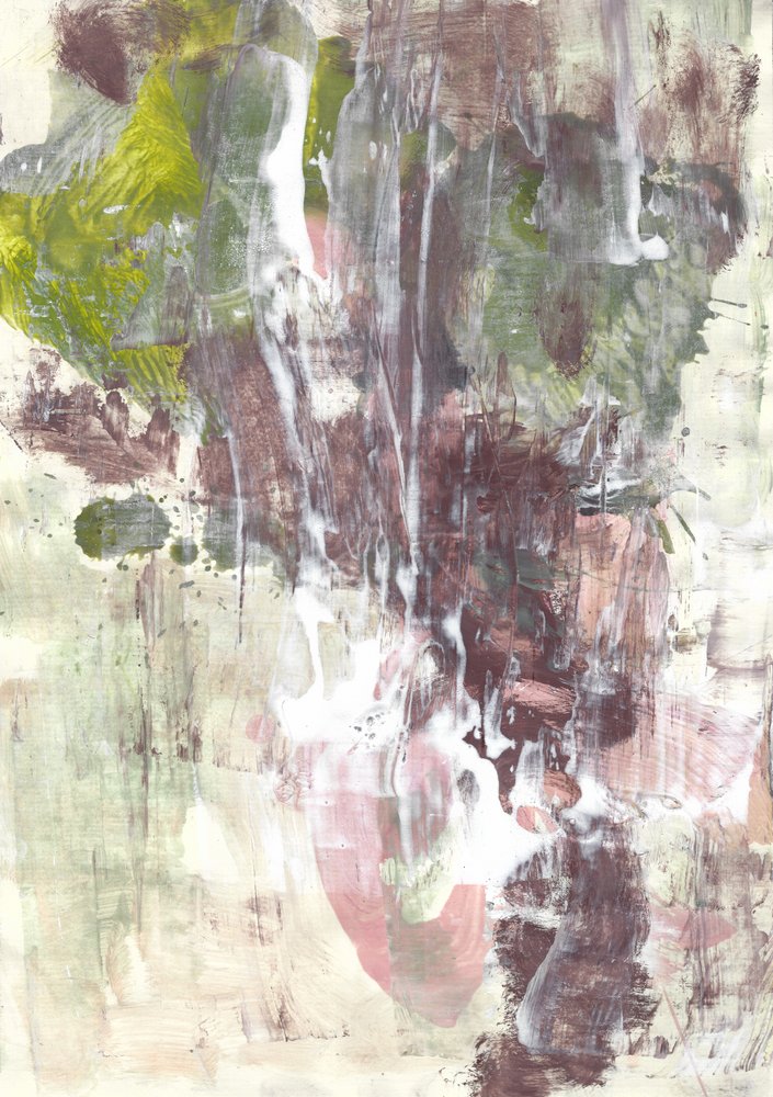 Abstrato fluido e terroso de Annick