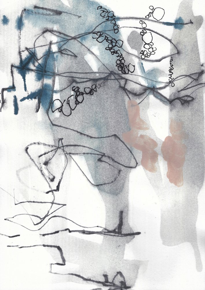 Abstrato espontâneo n.º 60 de Annick