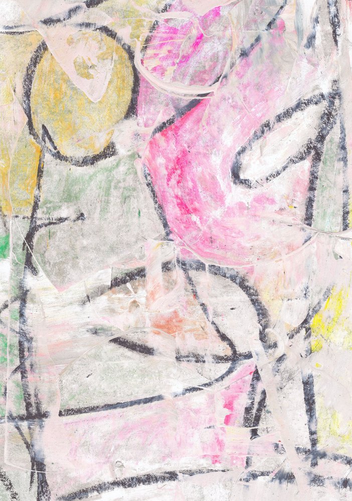 Pinceladas abstratas vibrantes de Annick