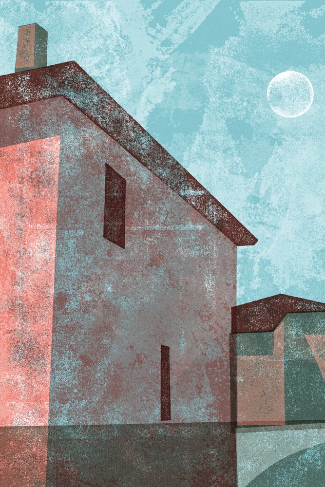 Reflexo da Casa ao Luar de Apostrofo Design