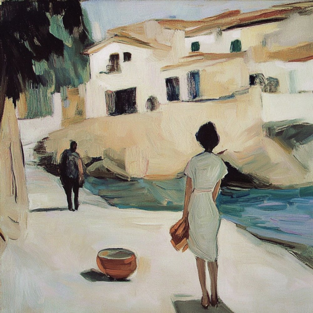 Passeio pela costa mediterrânica de Avanesova Elena