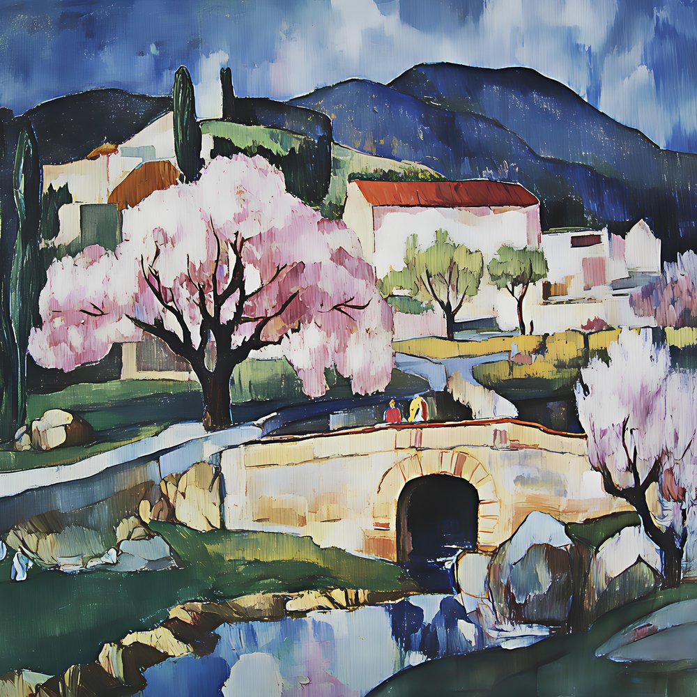 Flor da Aldeia da Primavera de Avanesova Elena