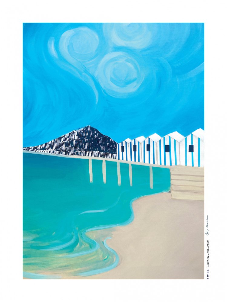 COSTA DE AMALFI, ITÁLIA de Awol Art Alex