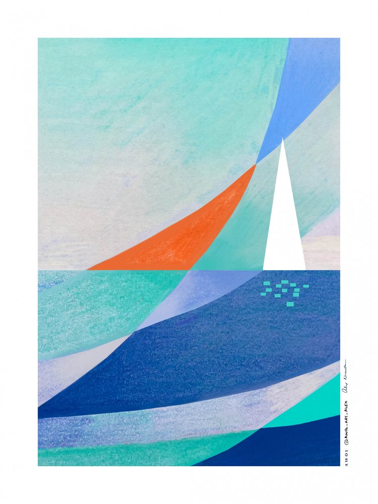 Veleiro «Geometric Ocean» de Awol Art Alex