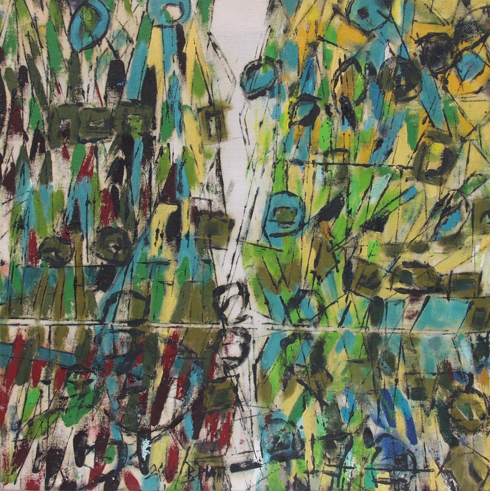 Traços abstratos vibrantes de Barbara Piatti