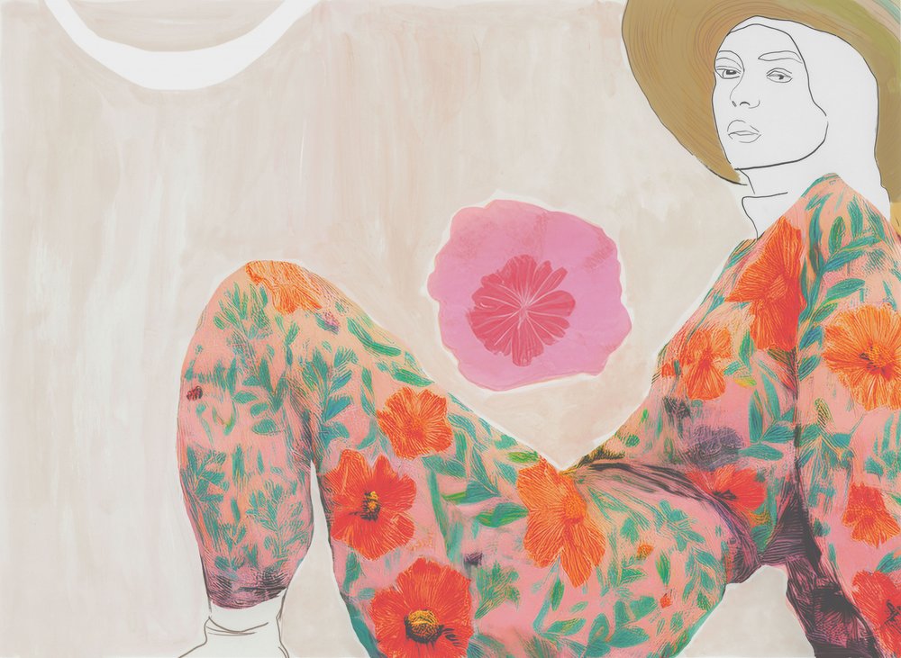 Estilo floral boémio de Beate Tubach
