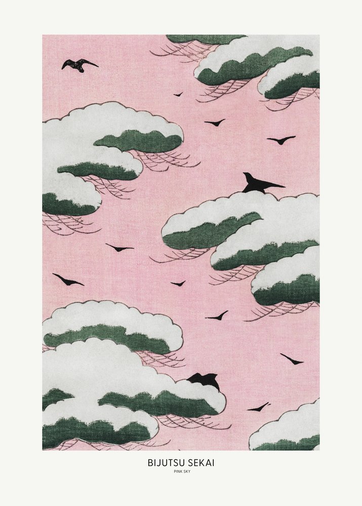 Céu Rosa de Bijutsu Sekai
