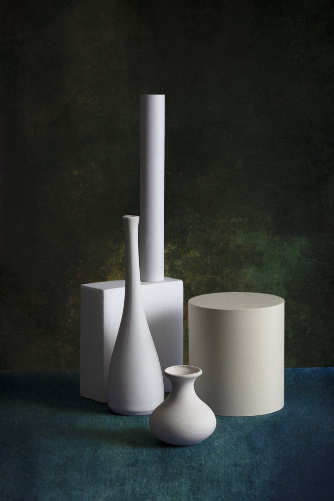 Elegantes vasos geométricos de Brig Barkow