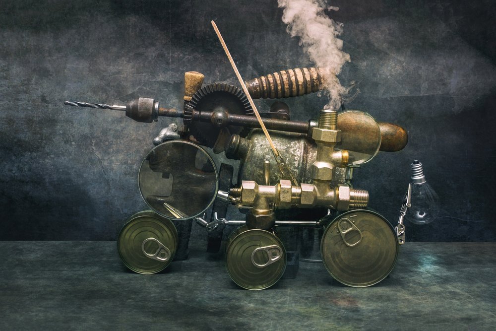 Invenção steampunk de Brig Barkow