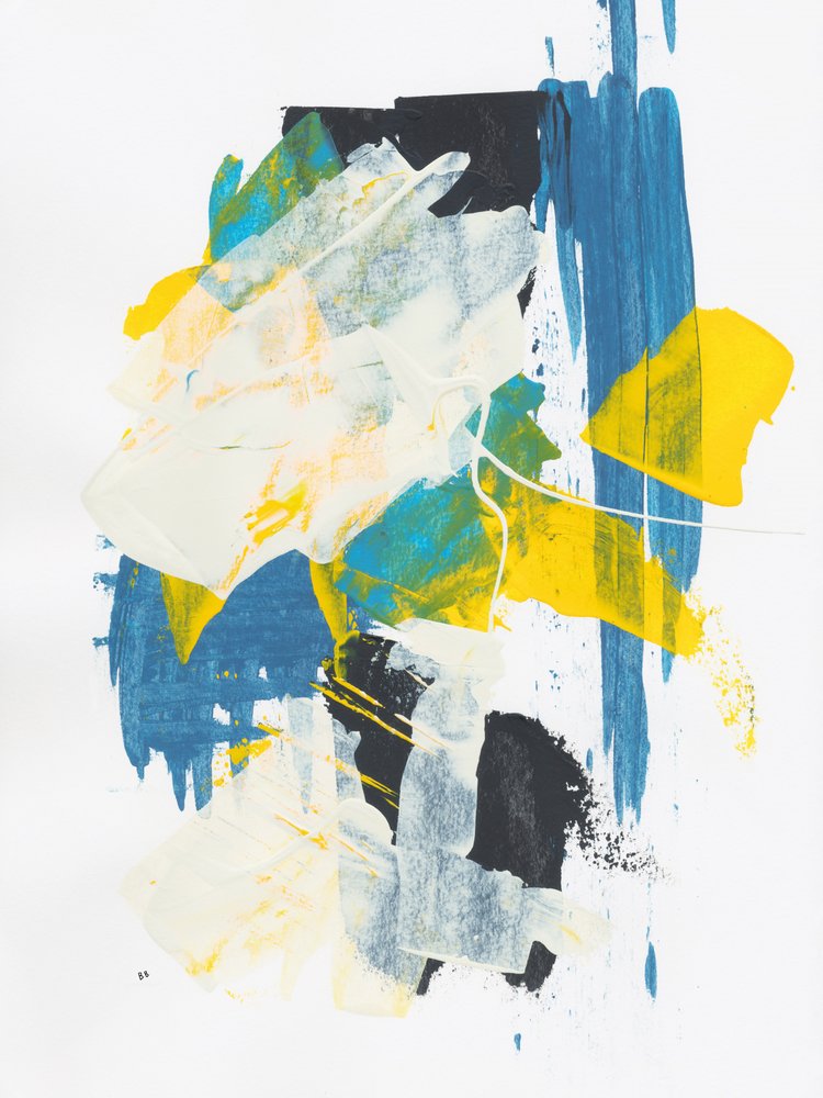 Cores abstratas dinâmicas de Bronwyn Baker