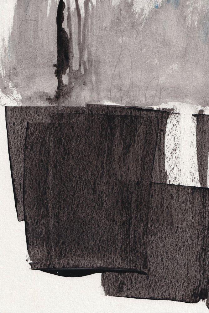 Contraste abstrato marcante de Bronwyn Baker