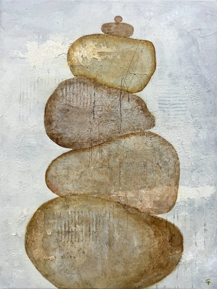 Pedras Zen Empilhadas de Carolina Gårdheim